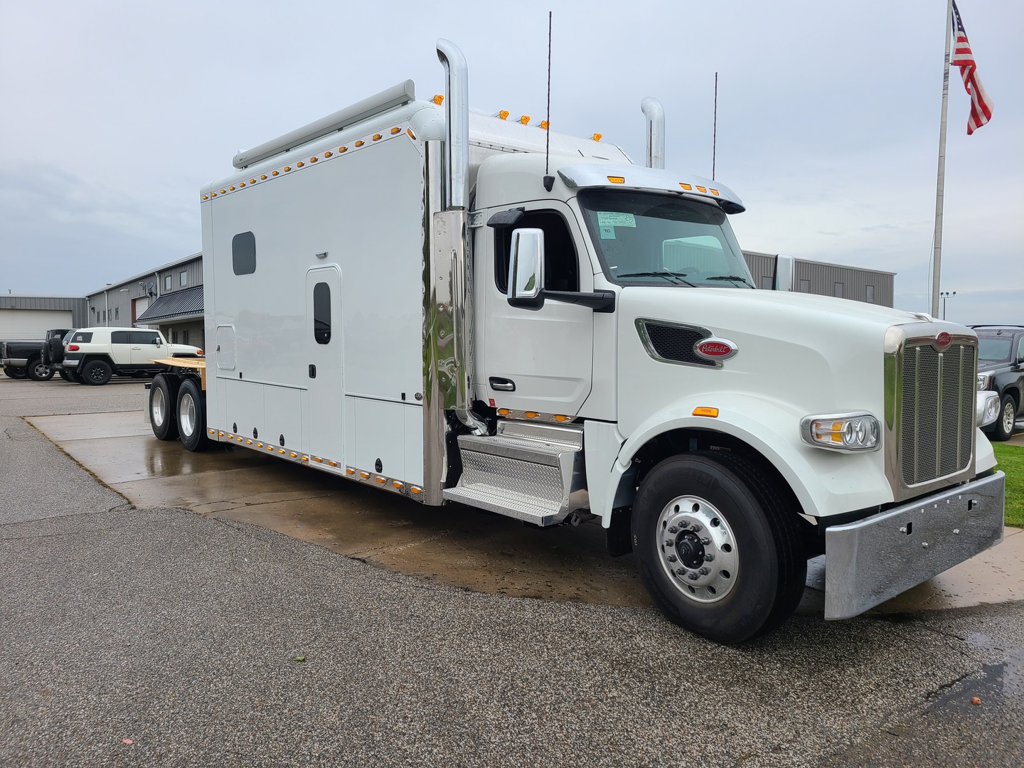 2024 Peterbilt 567 Ultra Cab SFFA with Stacks with 192 Inch Custom ARI