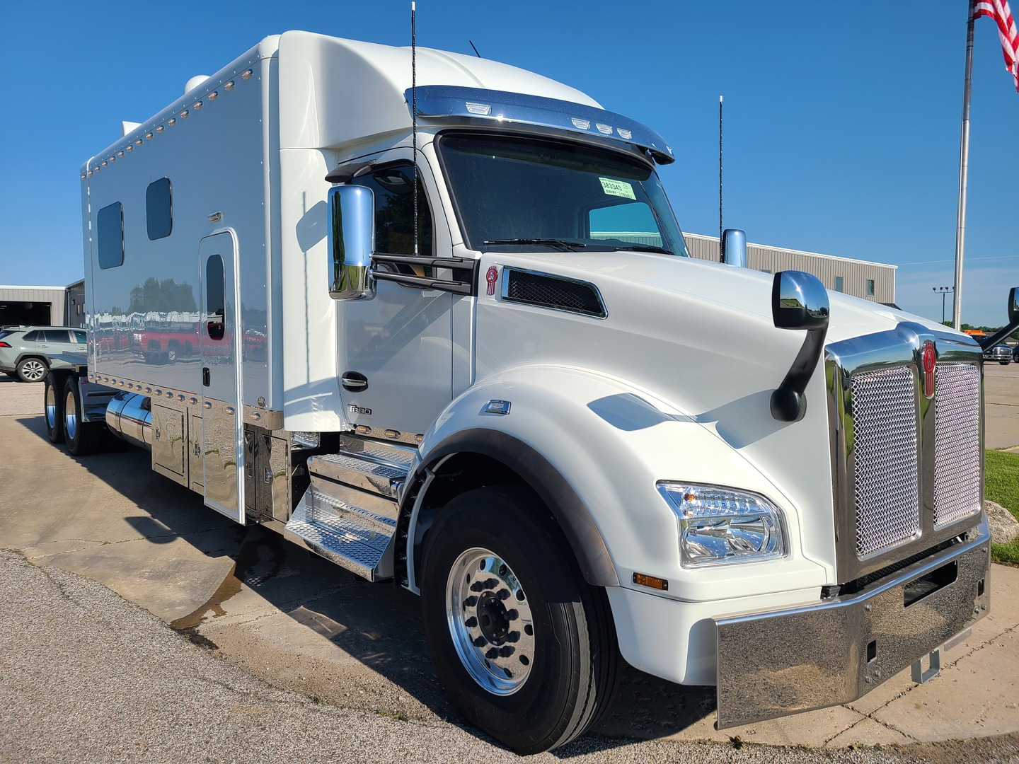 2024 Kenworth T880 with 192 Inch ARI Legacy II RBSDBF Sleeper 2489 ARI Legacy Sleepers