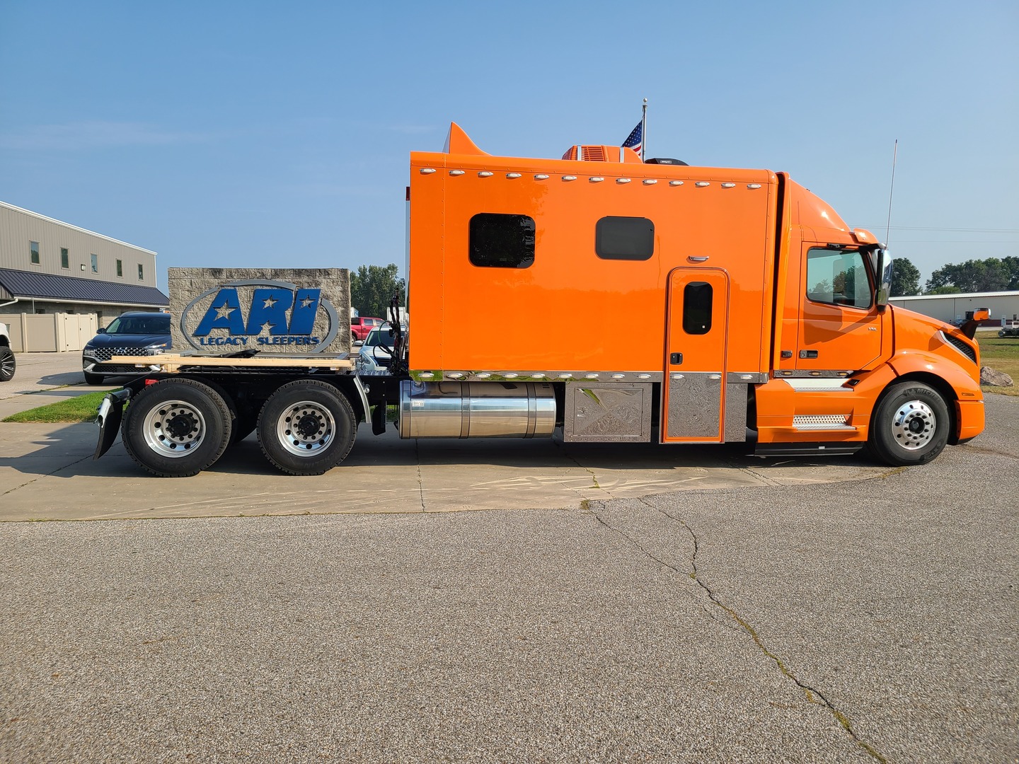2025 Volvo VNL64T300 with 156 Inch RBSD Legacy II Sleeper 2513 ARI